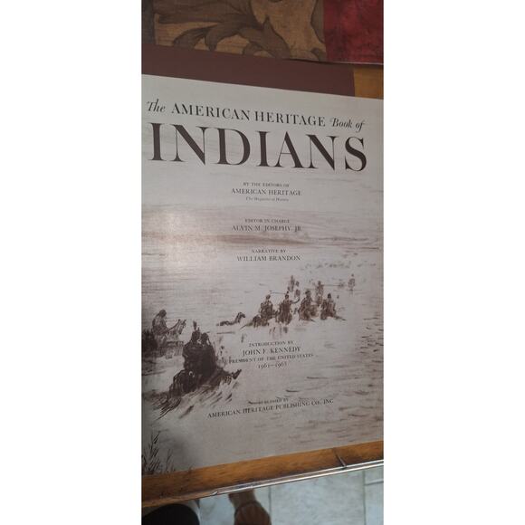 American Heritage books- Indians & History Of The Great West- w/ slipcover - Picture 4 of 12